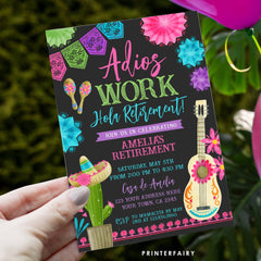 Fiesta Retirement Party Editable Bundle (Digital Download)