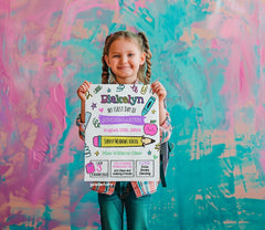 Editable First Day of School Sign, Any Grade (Digital Download)