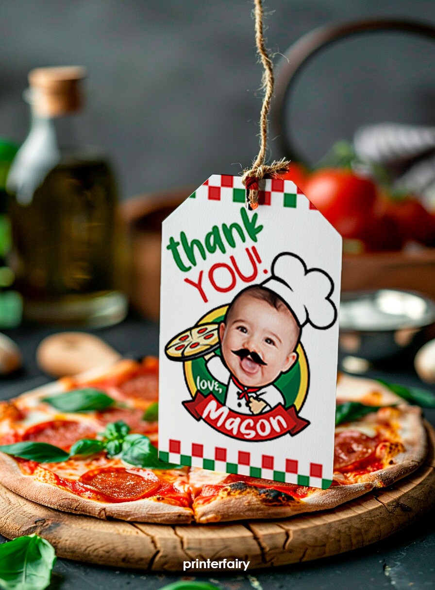 Personalized Pizza Party Bundle, Invitation, Decor (Digital Download)