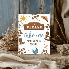Cowboy Baby Shower Games Bundle, Editable Printable Templates (Digital Download)