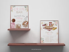 Paris Themed Party Crepe Bar Station Editable Template, Printable Sign Bundle, Instant Download