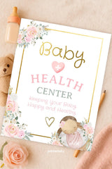 Baby Doll Doctor Sign and Checklist, Reborn Doll Adoption Printables (Instant Download)