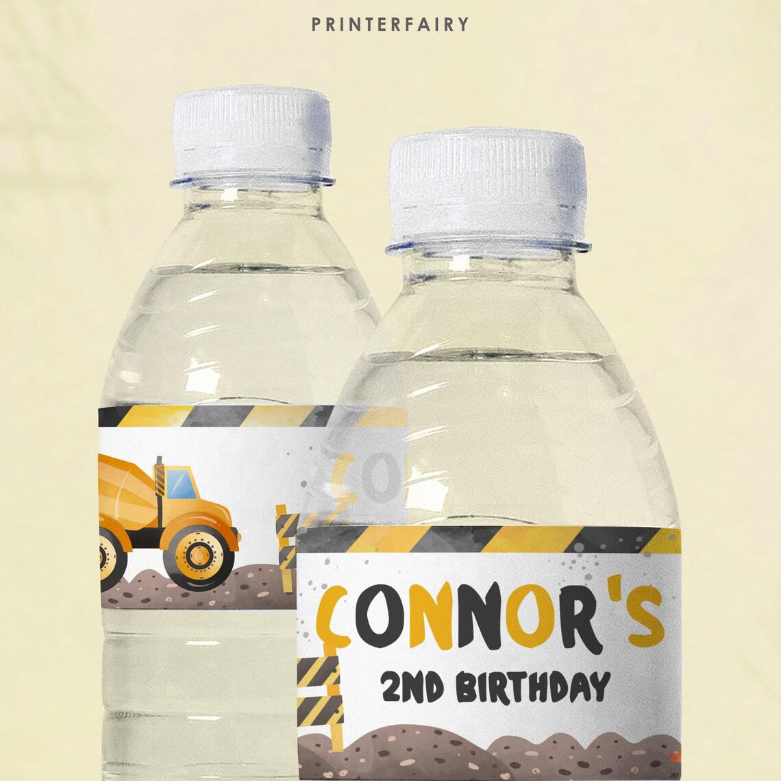 Construction 3rd Birthday Party Bundle Editable Templates, Instant Download