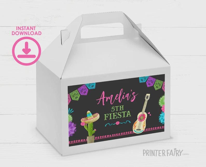 Fiesta Retirement Party Editable Bundle (Digital Download)