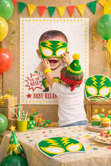 Luchador Personalized Pin the Mask Game with your photo, Digital Design