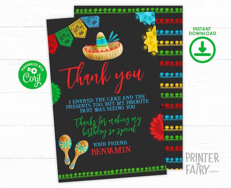 Fiesta Retirement Party Editable Templates Bundle (Digital Download)