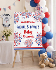 4th of July Baby Shower Editable Party Kit (Digital Download)