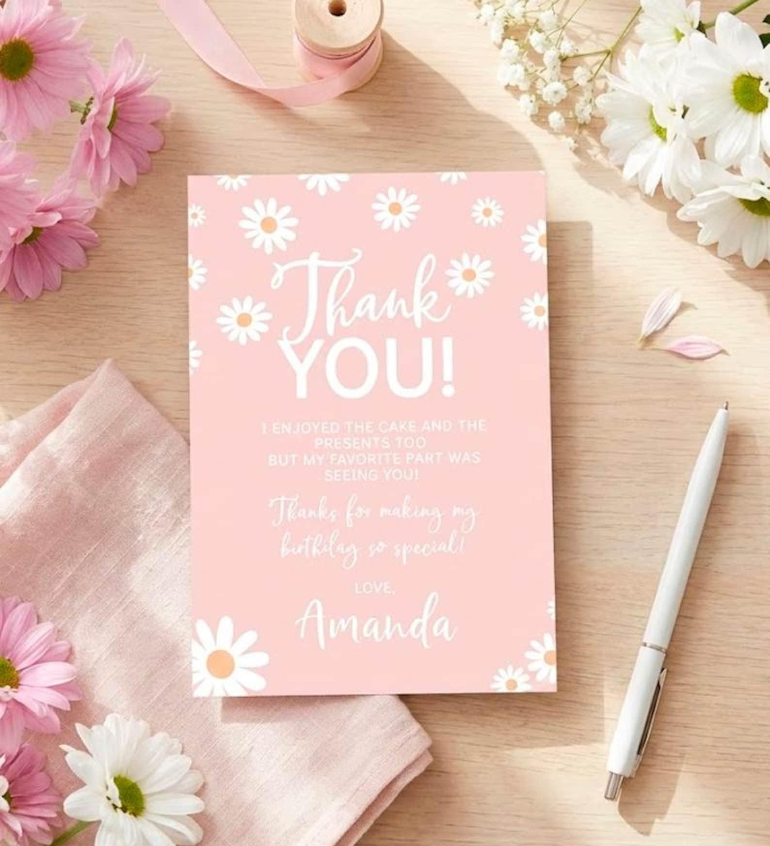 Daisy Party Kit Instant Download | Editable Birthday Templates | Invitation Banner Welcome Sign