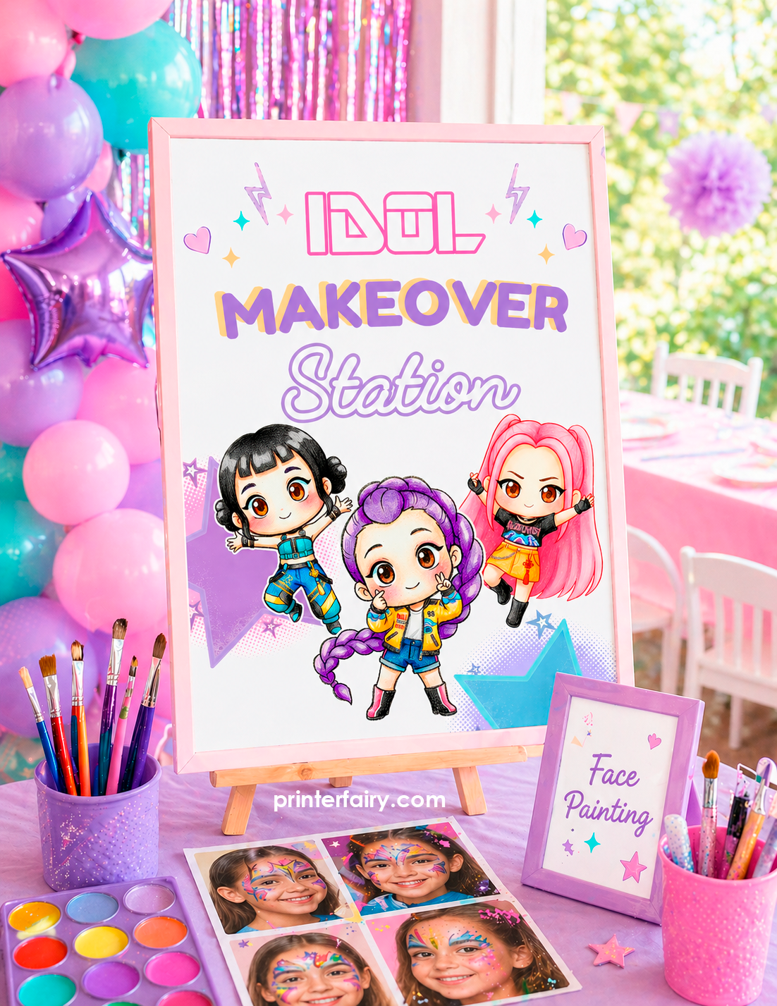 K-Pop Demon Hunters Birthday Party Bundle