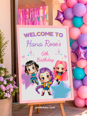 K-Pop Demon Hunters Birthday Party Bundle