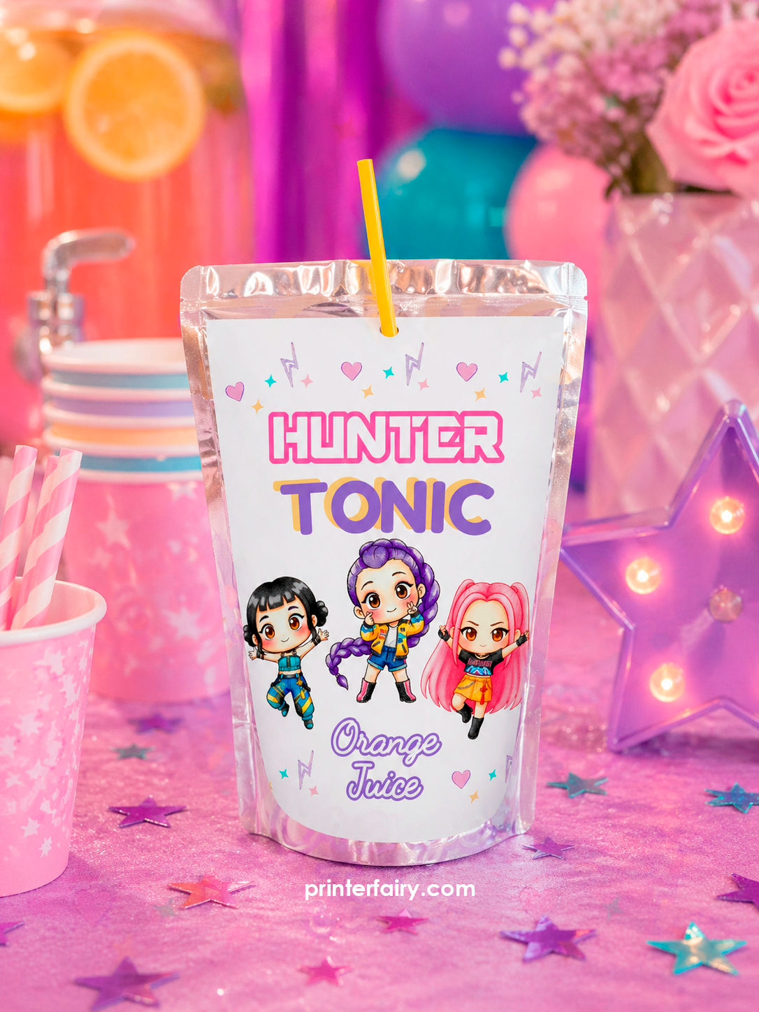 K-Pop Demon Hunters Birthday Party Bundle