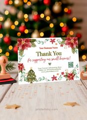 Thank You for Your Purchase Card Template