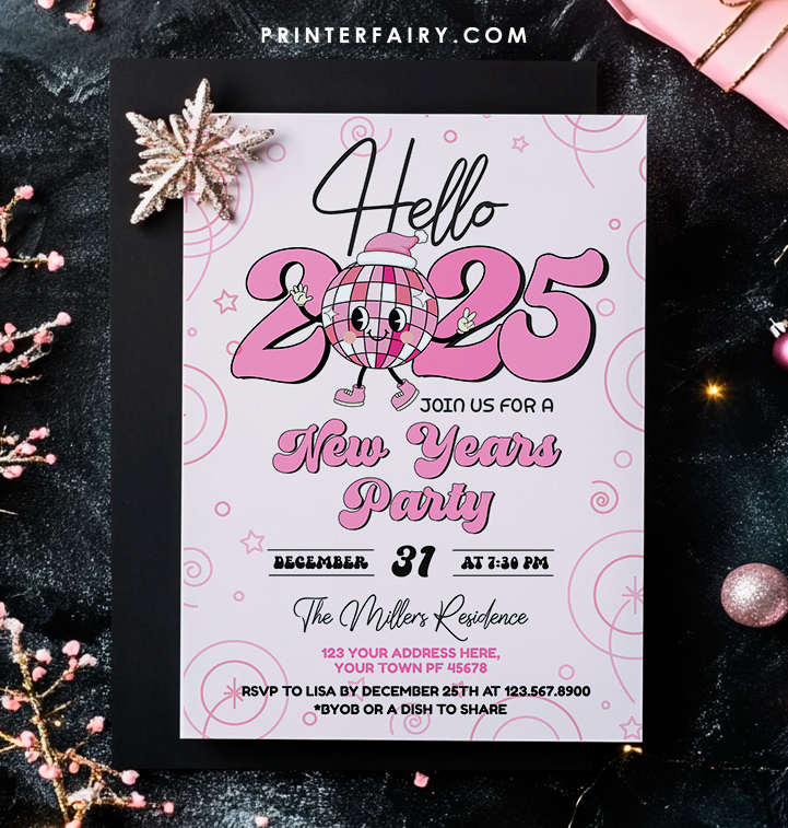 New Year Party Invite