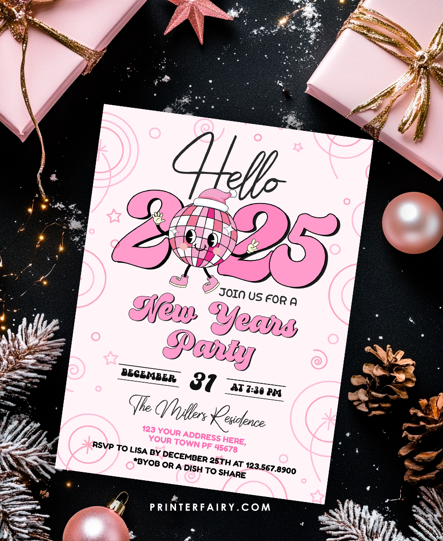 New Year Party Invite