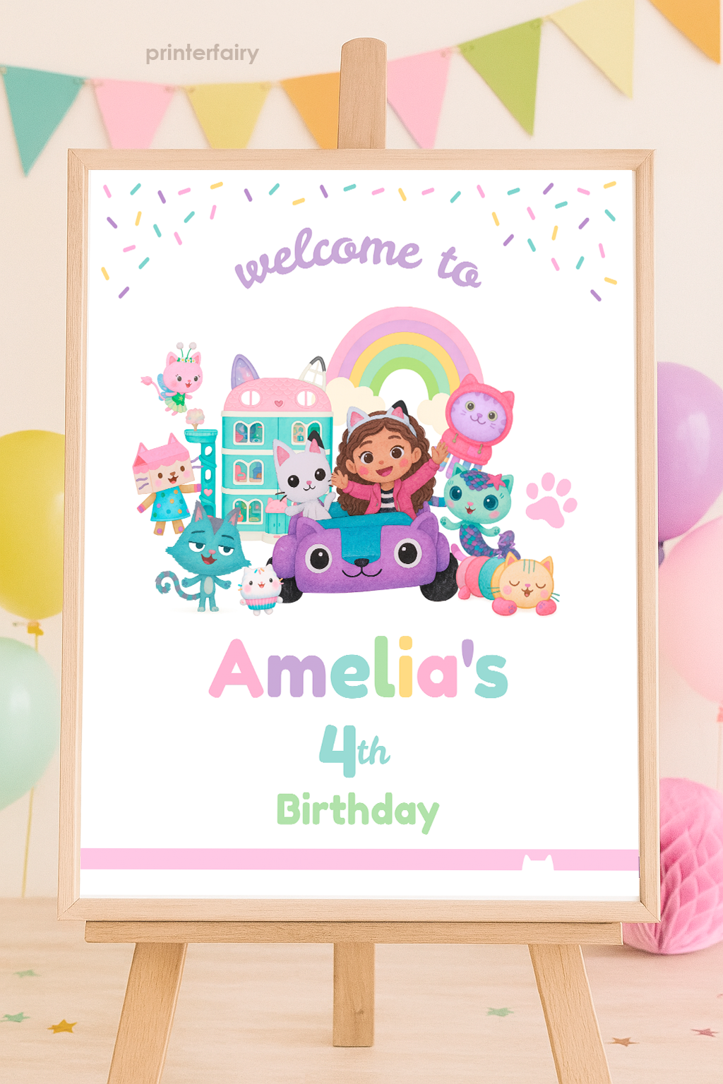 Gabby’s Dollhouse Birthday Party Bundle