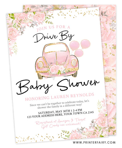 Drive By Baby Shower Parade