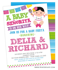 Baby Fiesta Invitation