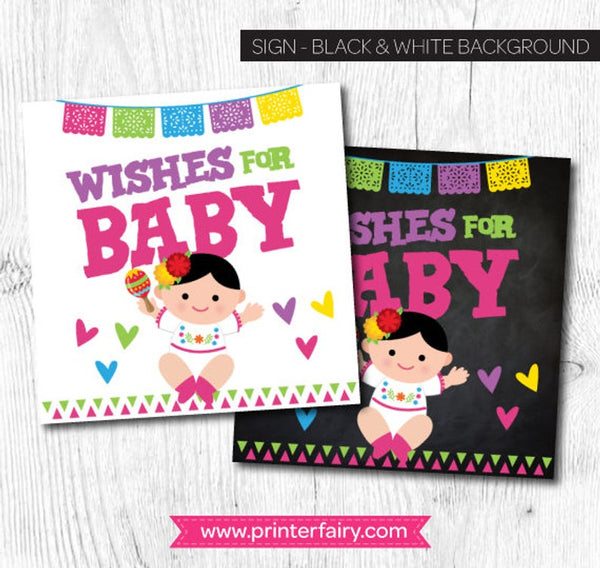 Fiesta Baby Shower Wishes For Baby