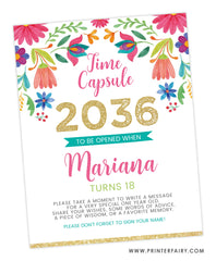 Fiesta Floral Time Capsule