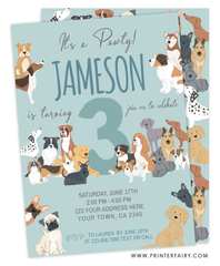 Puppy Adoption Party Invitation