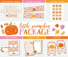 Little Pumpkin Party Pack