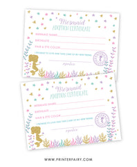 Mermaid Adoption Set