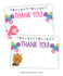 Puppy Party Thank You Cards