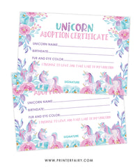 Unicorn Adoption Center Package