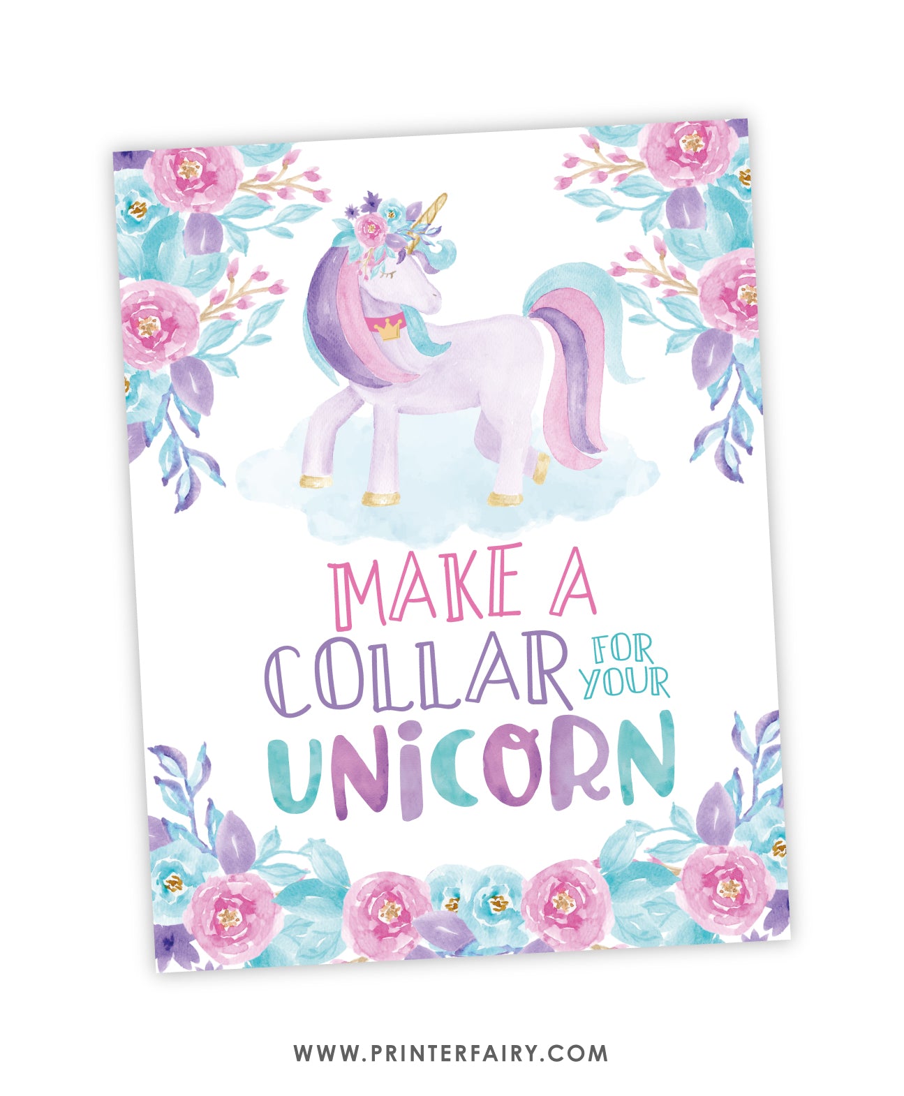 Unicorn Adoption Center Package PrinterFairy