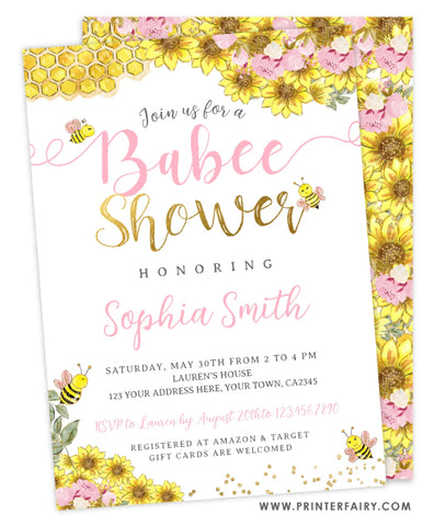 Babee Shower Invitation
