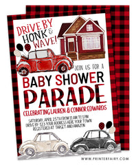 Baby Shower Parade Invitation