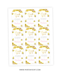 Bee Favor Tags