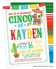 Cinco de Mayo Fiesta Invitation