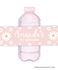 Daisy Water Bottle Labels