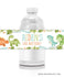 Dinosaur Water Bottle Label