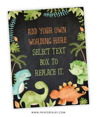 Dinosaur Sign