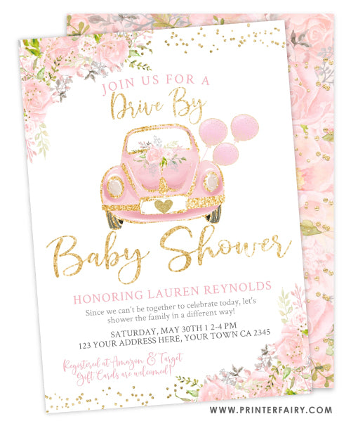 Drive By Baby Shower Parade