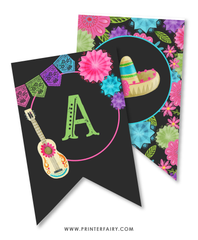 Fiesta Birthday Party Banner