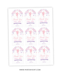 Fairies Favor Tags