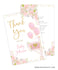 Floral Shower by Mail Thank You Card
