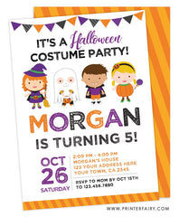 Halloween Costume Party Invitation