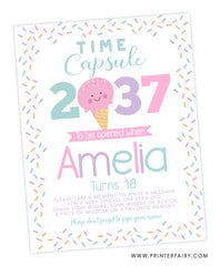 Ice Cream Time Capsule