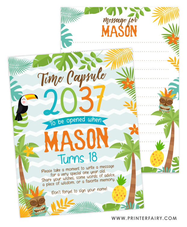 Luau Time Capsule