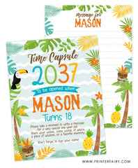 Luau Time Capsule