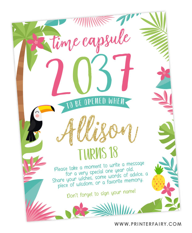 Luau Time Capsule