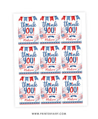 Miss Independent Favor Tag