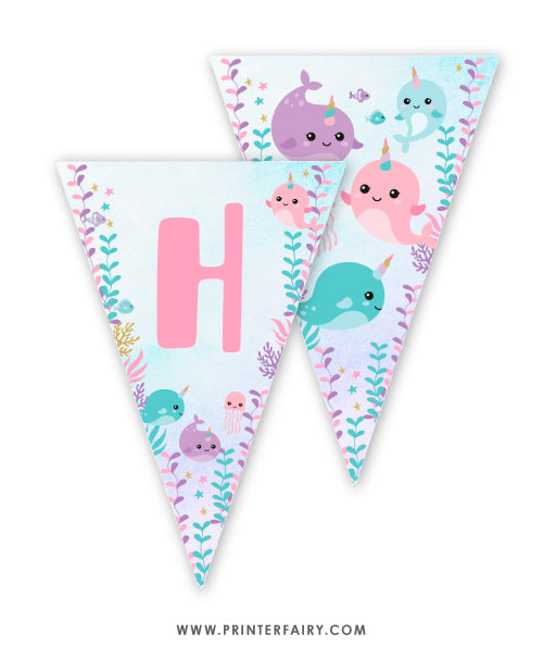Narwhals Party Banner