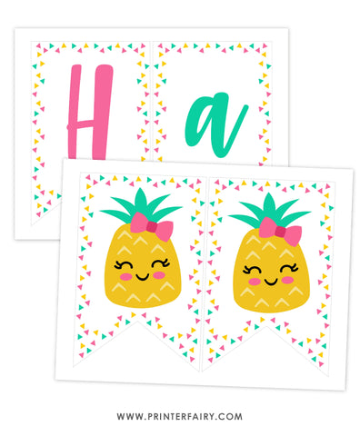 Pineapple Party Banner