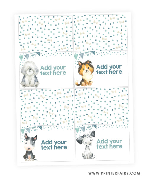 Puppies Food tents