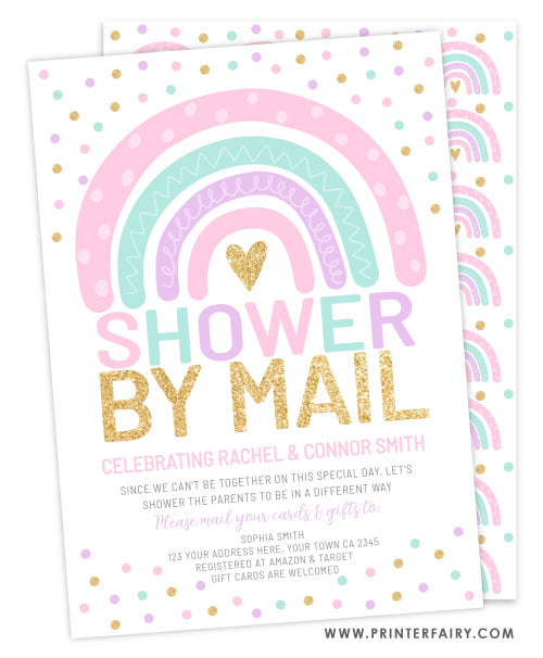 Rainbow Shower by Mail